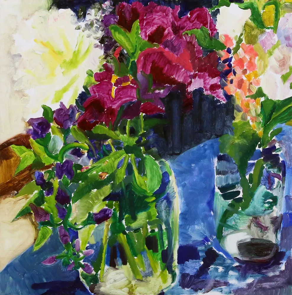 Summer Flowers, Kitchen Table