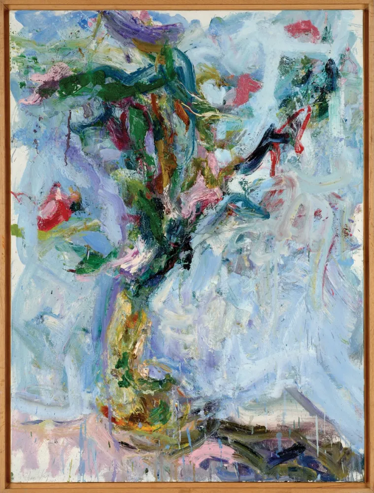 Blue Flower Painting