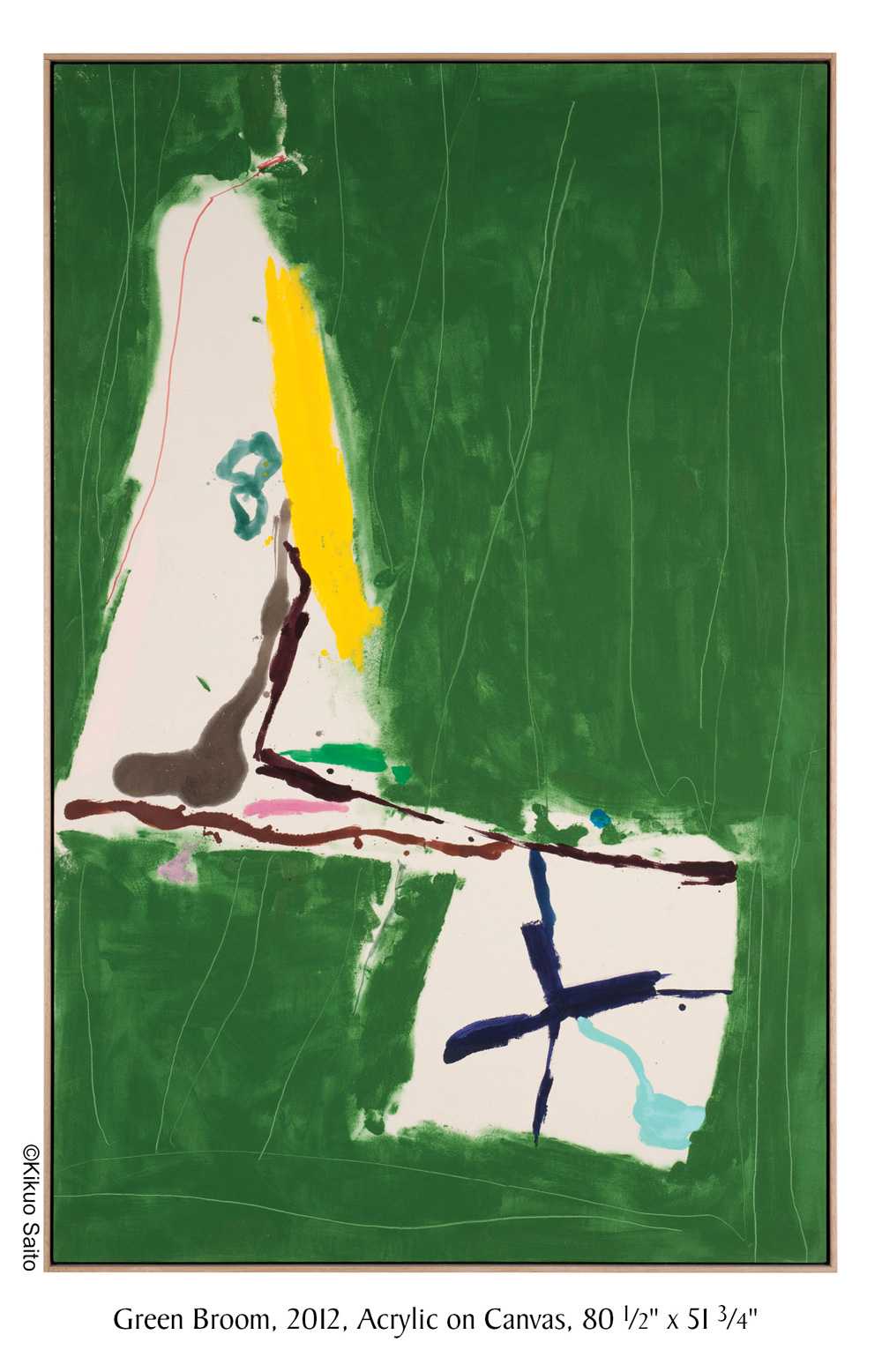Kikuo Saito 'Color and Drawing' Exhibition Sept. 24 at Sam & Adele Golden Gallery