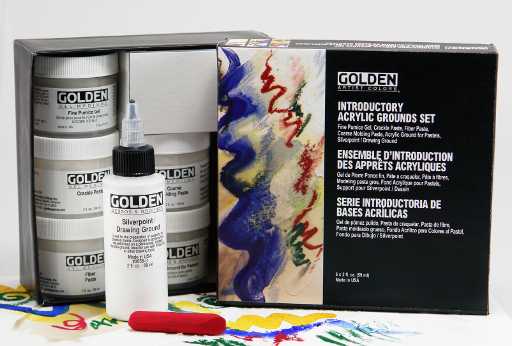 GOLDEN Introduces New Acrylic Grounds Set