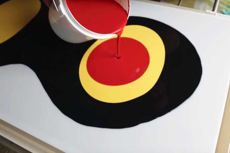 GOLDEN Launches New Color Pouring Mediums- Gloss and Matte