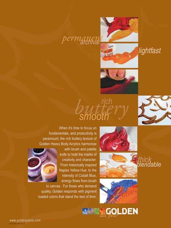 Experience Heavy Body Acrylics - Professional and Fundamental